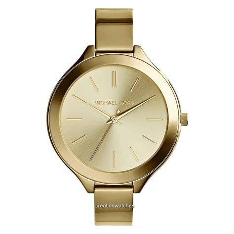 michael kors damenuhr mk3275|michael kors gold tone watch.